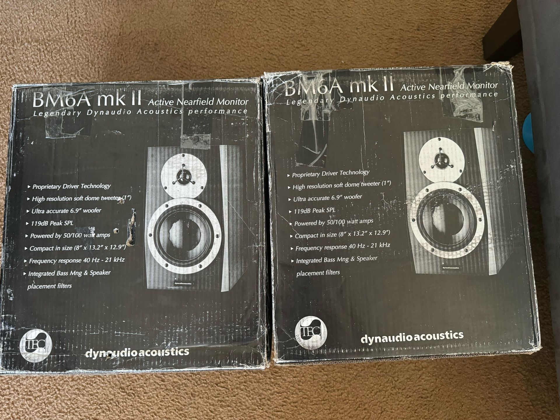 Dynaudio BM6A mkii Studio Monitor Speakers (Pair)