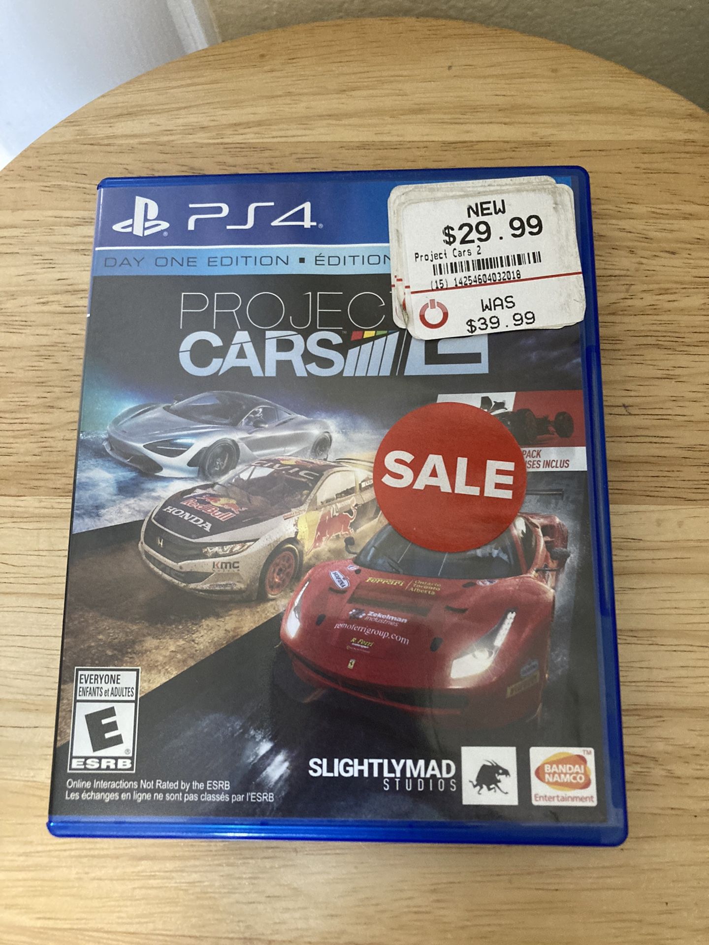 Project Cars 2 (Ps4) 