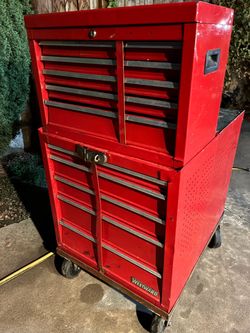 Tool box on wheels