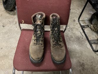 Camo Steel Toed Work Boot