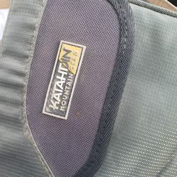 Katahidin mountain gear bag with plastic storage