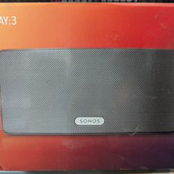 Sonos Play 3 White Wireless WiFi Smart Speaker