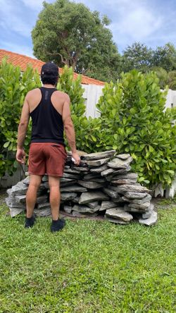 Large stones