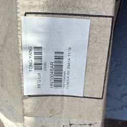 Hyundai Sonata Bumper And Fenders 
