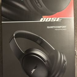 Bose QuietComfort Bluetooth 5.1 Headphones, Wireless Headphones, Deep Bass, Over Ear Active Noise Cancelling Headphones with Mic, Up To 24 Hours of Pl