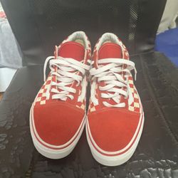 Vans Red & Cream 