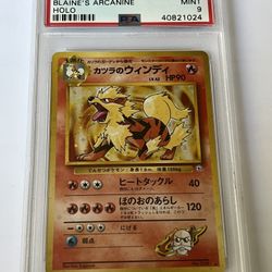 Japanese Blaines Arcanine #59 Holo