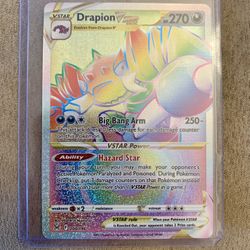 Pokemon Card Drapion Vstar Rainbow 