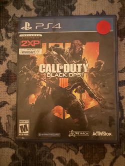 Call Of Duty Black Ops IIII Ps4