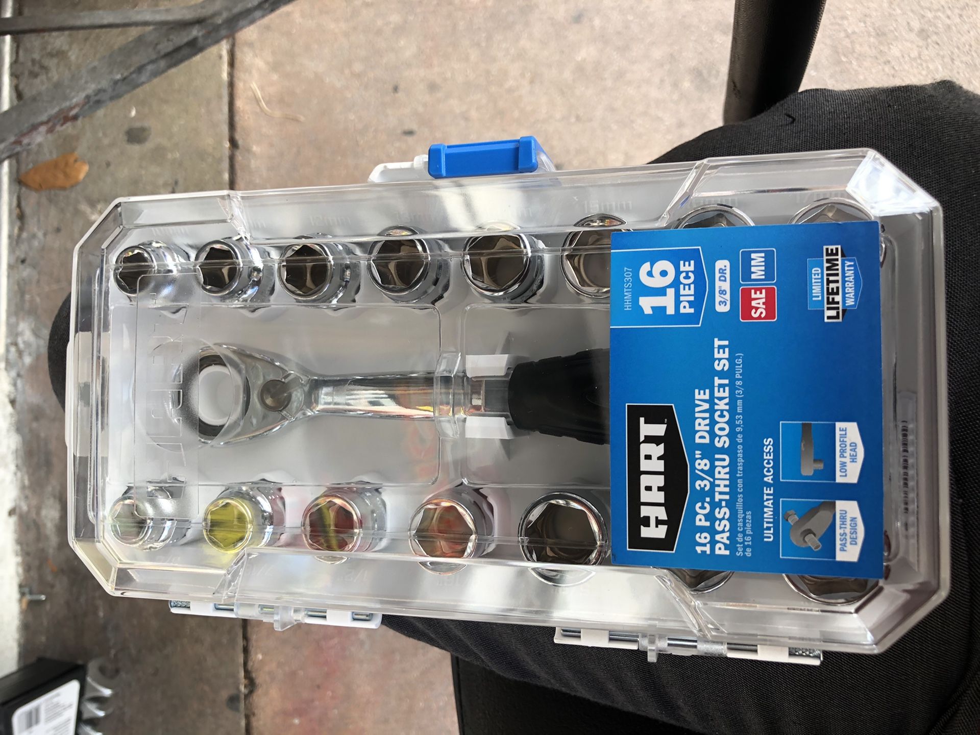 Hyper tough 18 pieces combination wrench