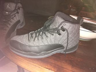 Wool Jordan 12s size 10