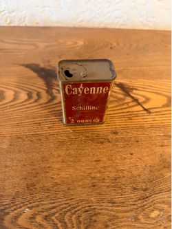 Schilling Vintage Cayenne Tin