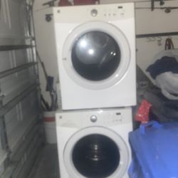 Kenmore stackable washer and dryer