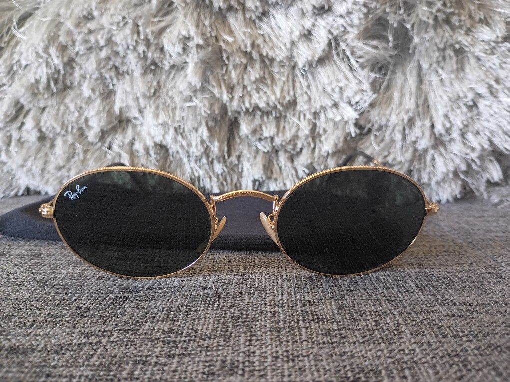 Ray-Ban Oval Flat Lenses RB3547N 001/B1
Arista Gold Sunglasses