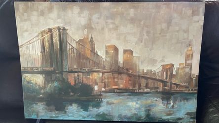 Brooklyn Bridge picture frame