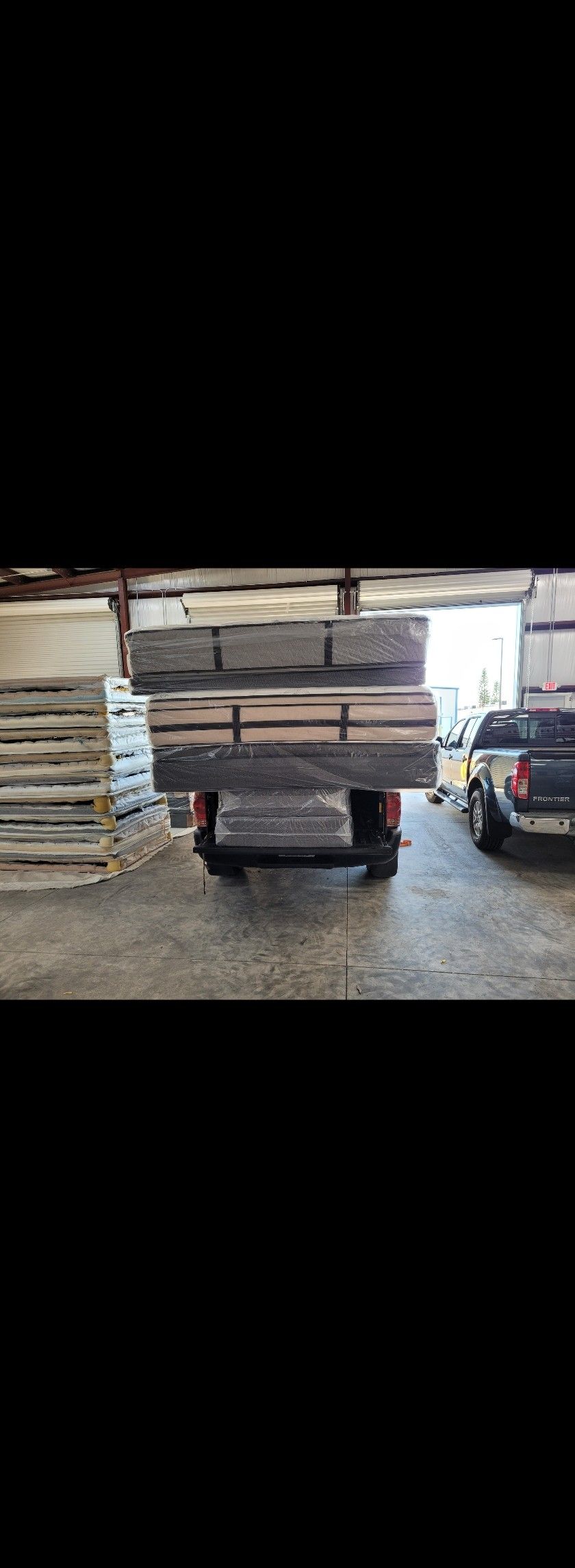 King size new 2 box springs can deliver