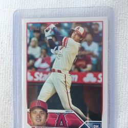 2023 Shohei Ohtani Topps Card No. 600