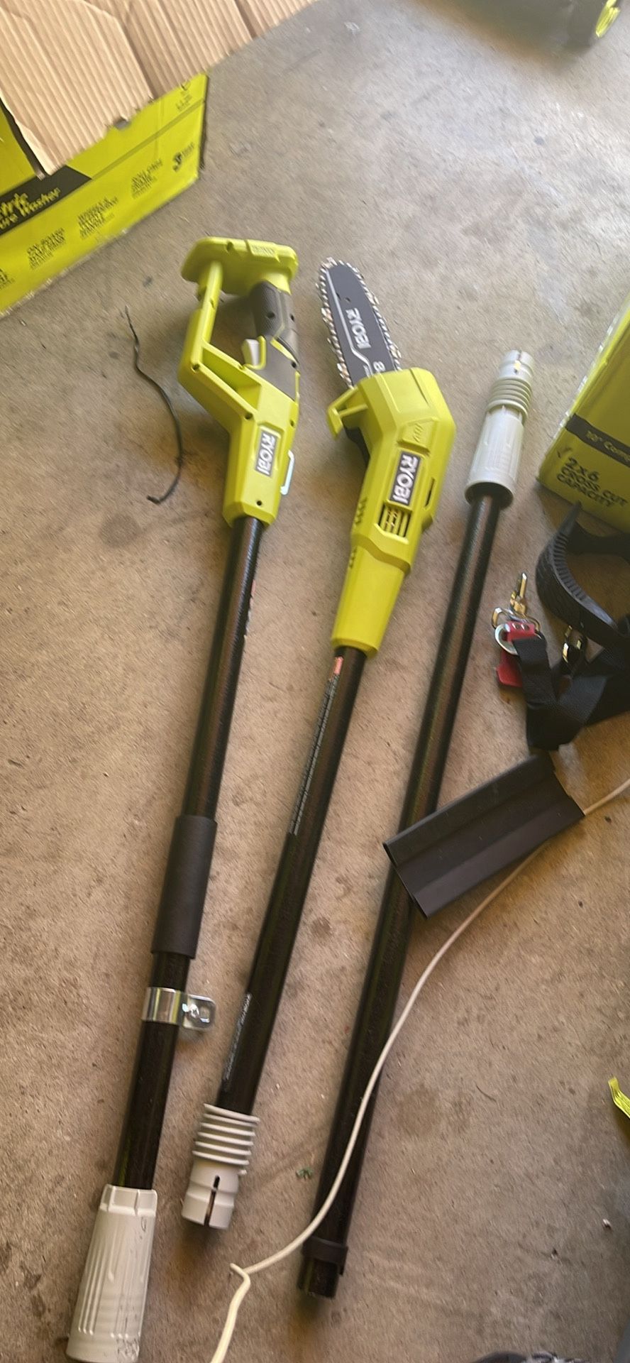 Ryobi 18 V Pole Saw 8”