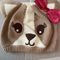 12-24 months Baby Toddler Girl-“Puppy” Hat