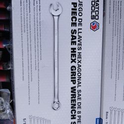 Matco New SAE Wrench Set