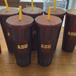 ASU VENTE STARBUCKS CUP W/Straw