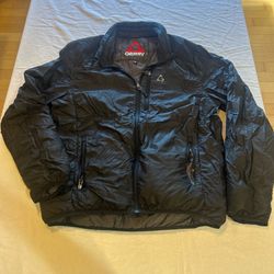 GERRY Weber Lightweight Puffer Full Zip Jacket Black Men’s Aprox. Size L Hike