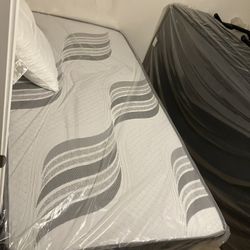 New Mattress, Boxprings And Metal Frame, All Sizes Available. Best Quality Low Prices. Twin At $99. Hablamos Espanol.