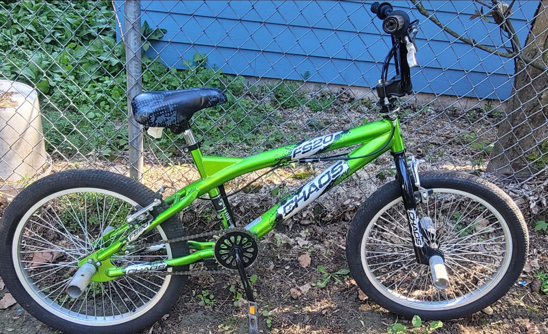 20" green chaos kids bike
