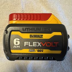 Dewalt Battery FlexVolt 6.0ah - New $130