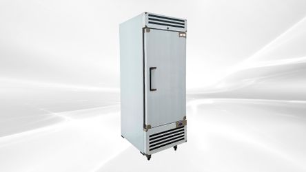 NSF Reach In One Door Refrigerator SS interior AKR-07381