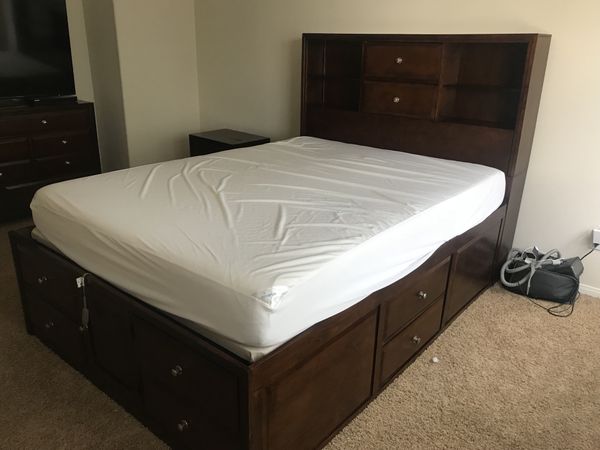 bedroom set tv and mattress not included for sale in menifee ca