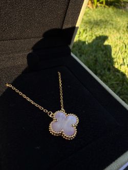 Van Cleef & Arpels Gold Clover Necklace