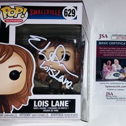 ERICA DURANCE SIGNED AUTOGRAPHED LOIS LANE SMALLVILLE FUNKO POP 629 JSA COA RARE