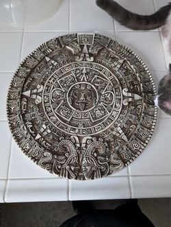 Aztec Sun Stone also known as Aztec Calendar Stone