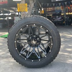 Rin 20 Tw Puesta En 275 Llanta Para Chevy Jeep 🚨