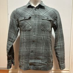Billabong Flannel Long Sleeve Shirt Sz Small