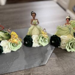 Princess, Tiana And The Frog Centerpieces