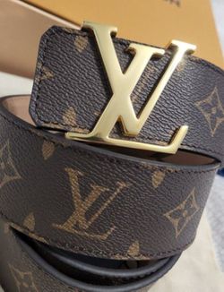 Authentic Louis Vuitton Belt Brown Monogram LV for Sale in Queens, NY -  OfferUp