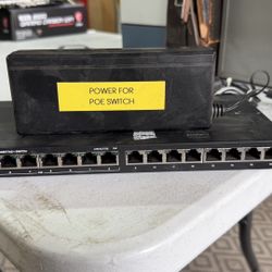 Linksys 16 Port POE Switch (LGS116P)