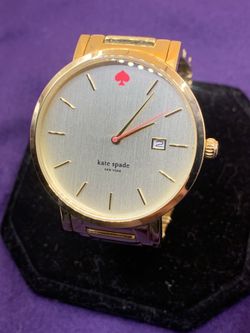 Kate Spade Gold Tone Gramercy Grand New York Watch