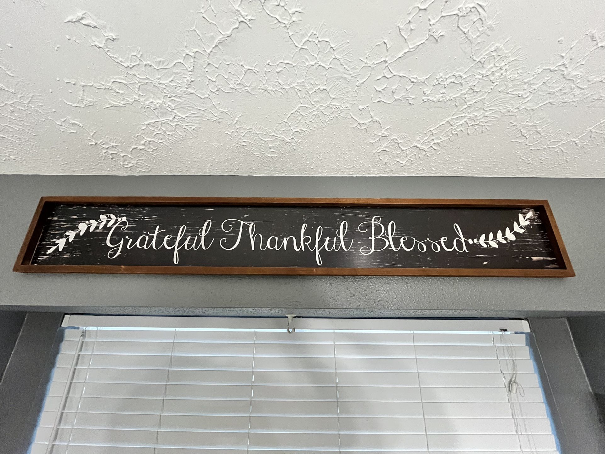 Grateful. Thankful. Blessed. Wall Decoration