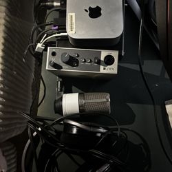 Complete Home Studio Bundle: Mac Mini, UA Volt 1, Sennheiser HD 650 & Mic