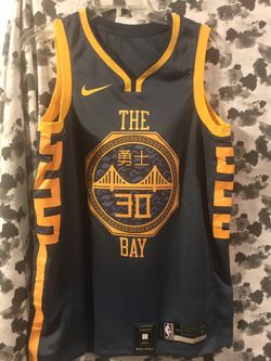Nike golden state warriors the bay Swingman Jersey