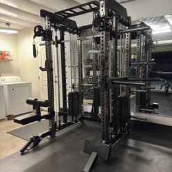 All In One Home Gym- Squat Rack, Functional Trainer, Smith Machine
