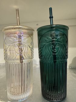 Starbucks glass