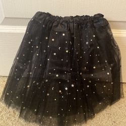 Halloween Toddler Sparkle Tutus Princess Ballet Dance Layered Tulle Tutu Skirts,2-8T