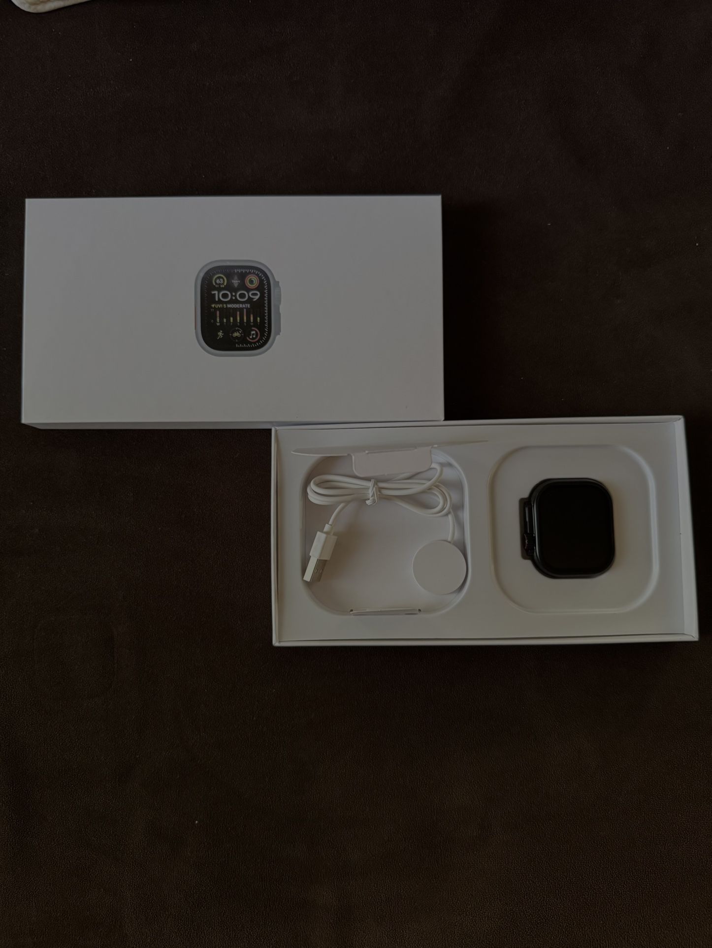 Apple Watch Ultra 2 49mm Titanium Case (GPS+Cellular) Black, Natural - Excellent