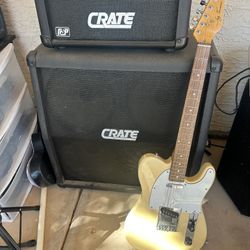 Crate Half Stack And Telecaster