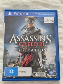 Assassin's Creed III Liberation PS Vita