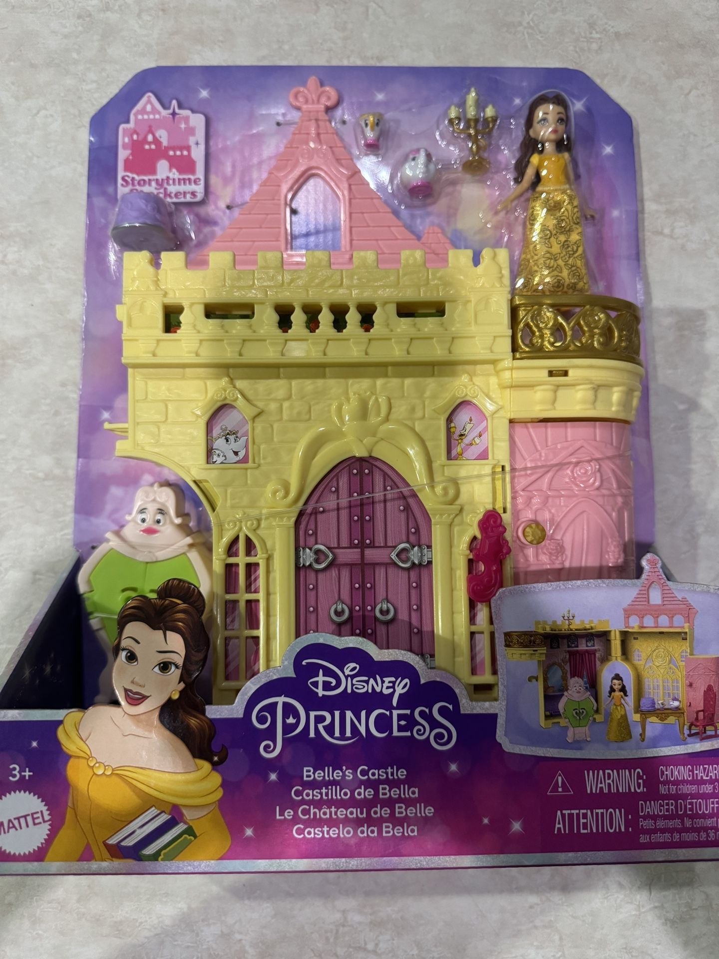 Disney Princess Belle’s Castle Storybook Stacker